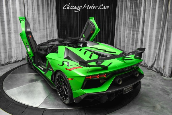 Used-2021-Lamborghini-Aventador-SVJ-LP770-4-Roadster-Verde-Mantis-Pearl-Effect-ONLY-104-Miles-RARE-LOADED