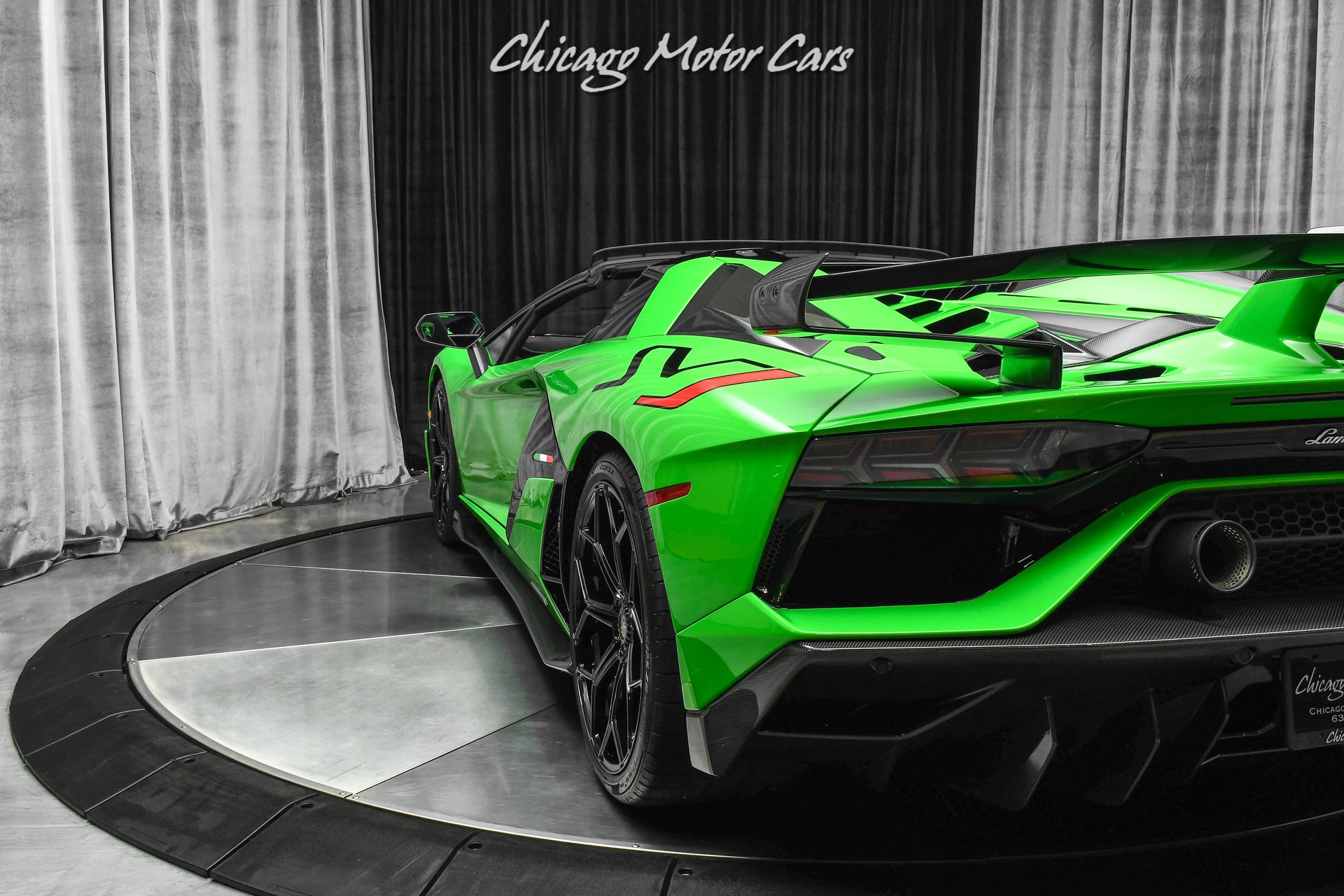 Used-2021-Lamborghini-Aventador-SVJ-LP770-4-Roadster-Verde-Mantis-Pearl-Effect-ONLY-104-Miles-RARE-LOADED