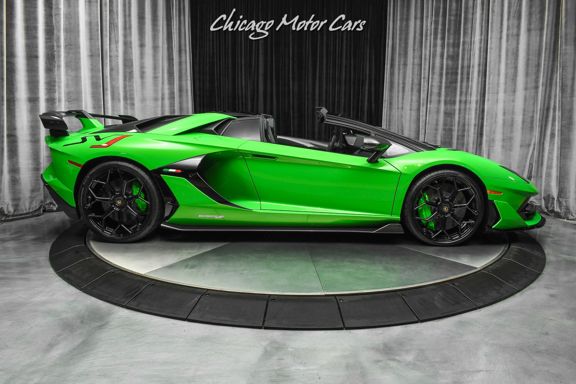 Used-2021-Lamborghini-Aventador-SVJ-LP770-4-Roadster-Verde-Mantis-Pearl-Effect-ONLY-104-Miles-RARE-LOADED