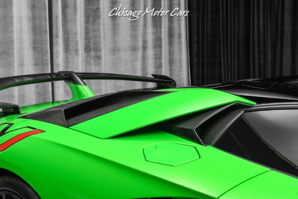 Used-2021-Lamborghini-Aventador-SVJ-LP770-4-Roadster-Verde-Mantis-Pearl-Effect-ONLY-104-Miles-RARE-LOADED