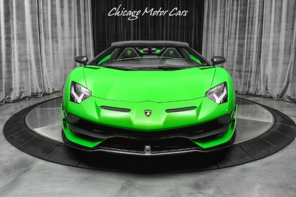 Used-2021-Lamborghini-Aventador-SVJ-LP770-4-Roadster-Verde-Mantis-Pearl-Effect-ONLY-104-Miles-RARE-LOADED