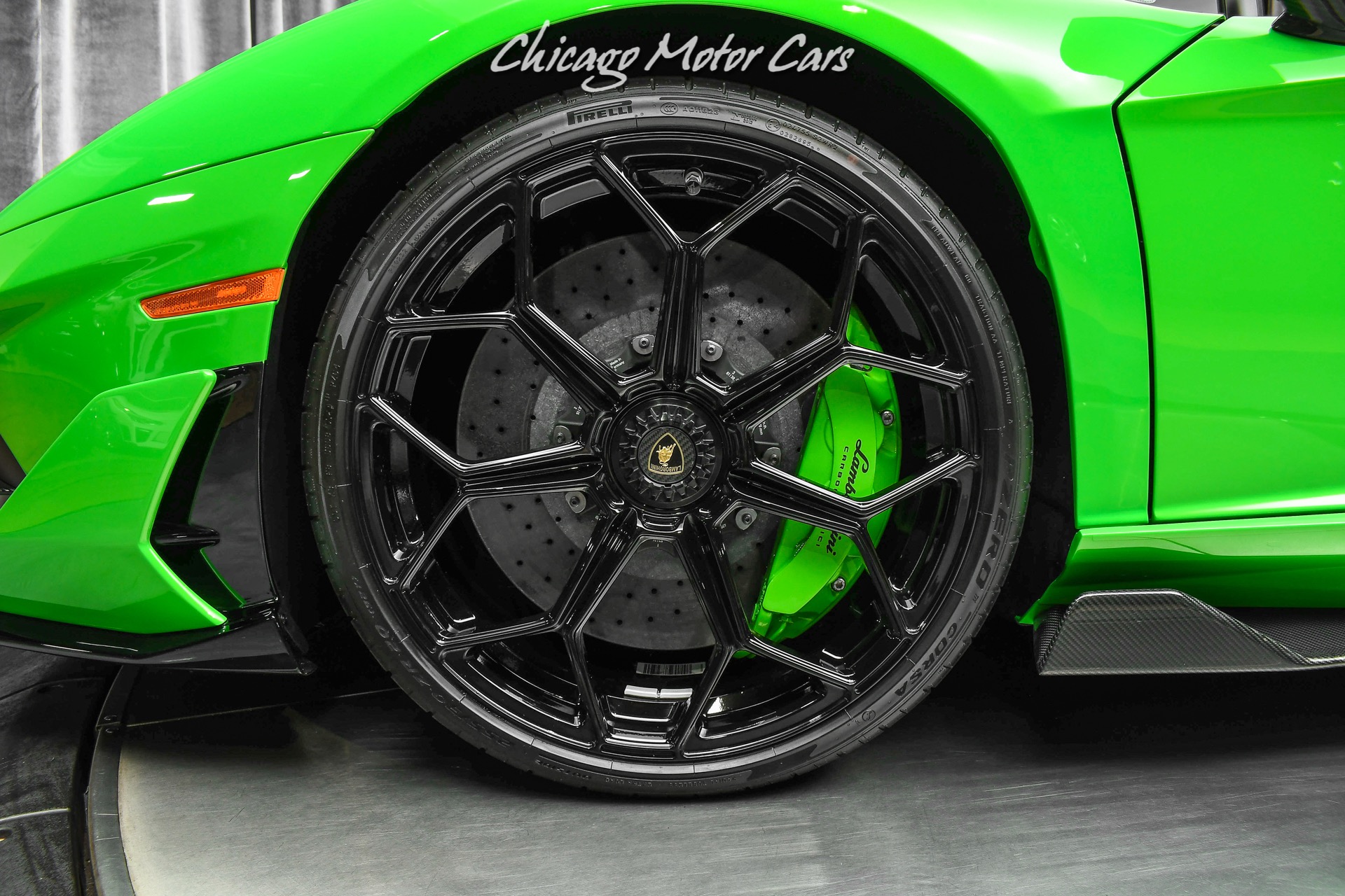 Used-2021-Lamborghini-Aventador-SVJ-LP770-4-Roadster-Verde-Mantis-Pearl-Effect-ONLY-104-Miles-RARE-LOADED