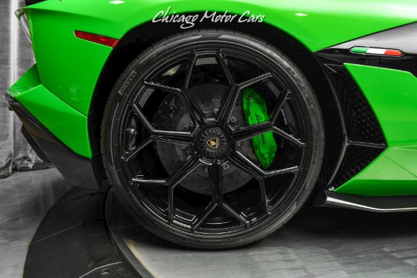 Used-2021-Lamborghini-Aventador-SVJ-LP770-4-Roadster-Verde-Mantis-Pearl-Effect-ONLY-104-Miles-RARE-LOADED