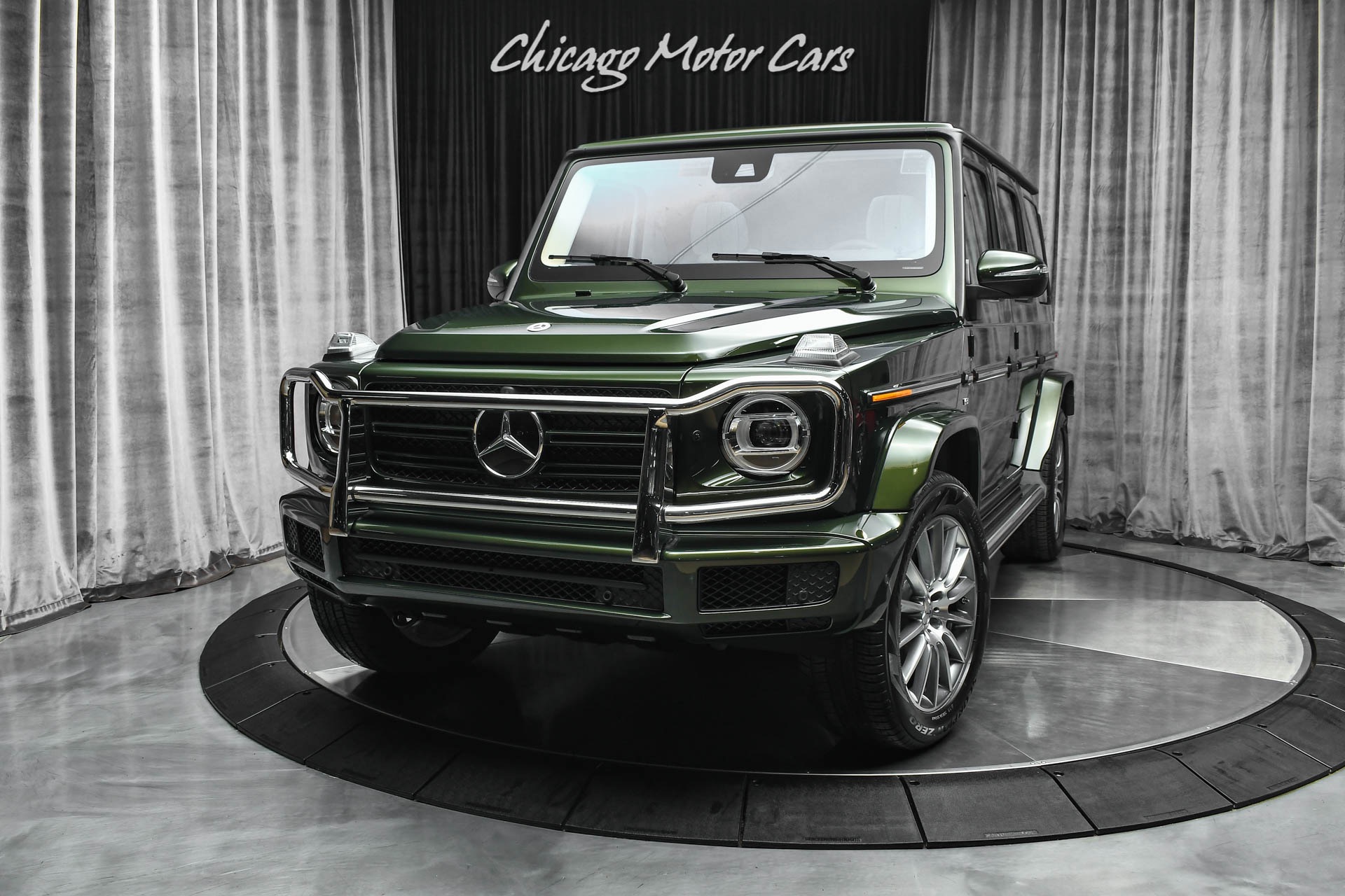 Used-2021-Mercedes-Benz-G550-4MATIC-RARE-Olive-Metallic-Paint-Exclusive-Interior-Package-PLUS