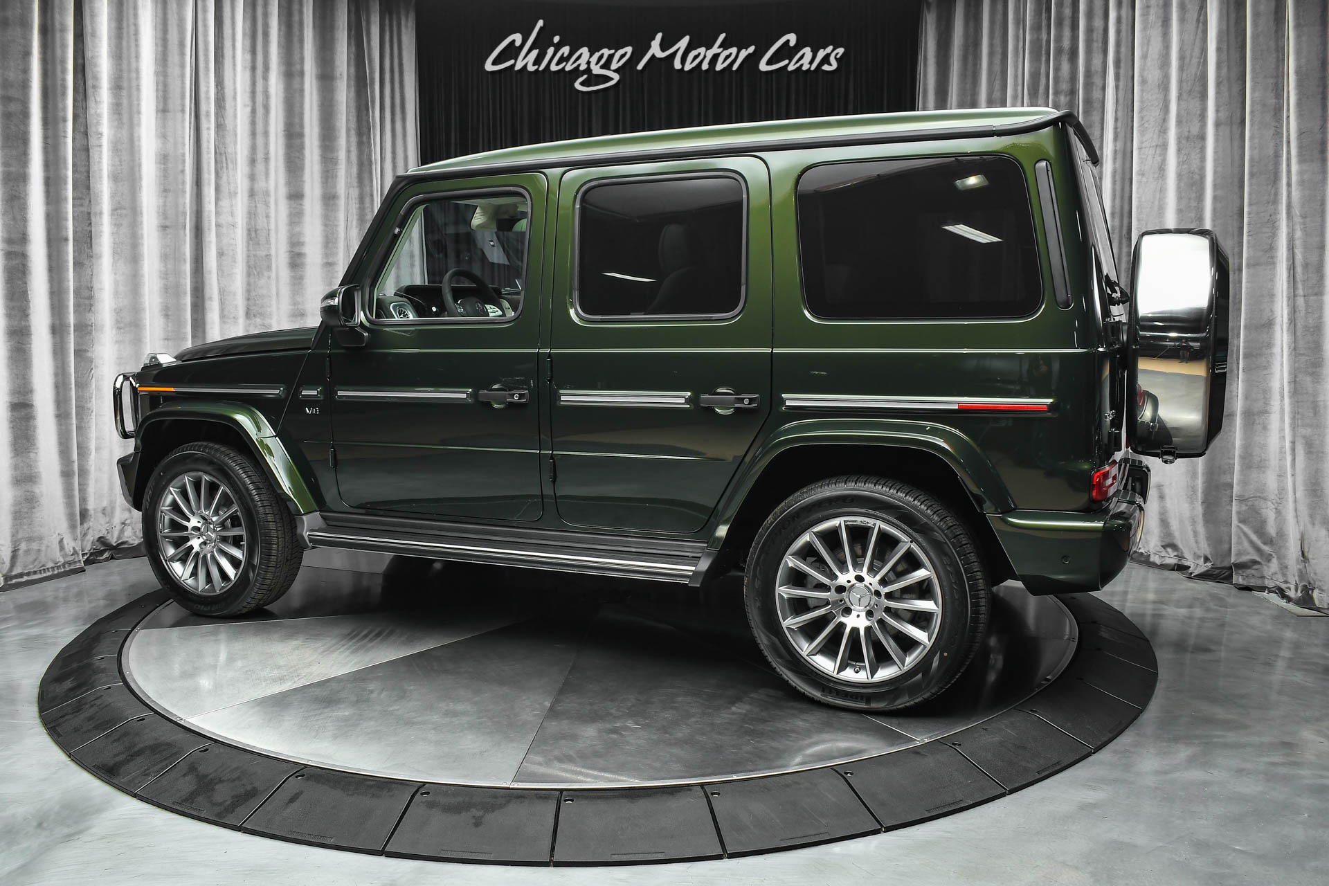 Used-2021-Mercedes-Benz-G550-4MATIC-RARE-Olive-Metallic-Paint-Exclusive-Interior-Package-PLUS