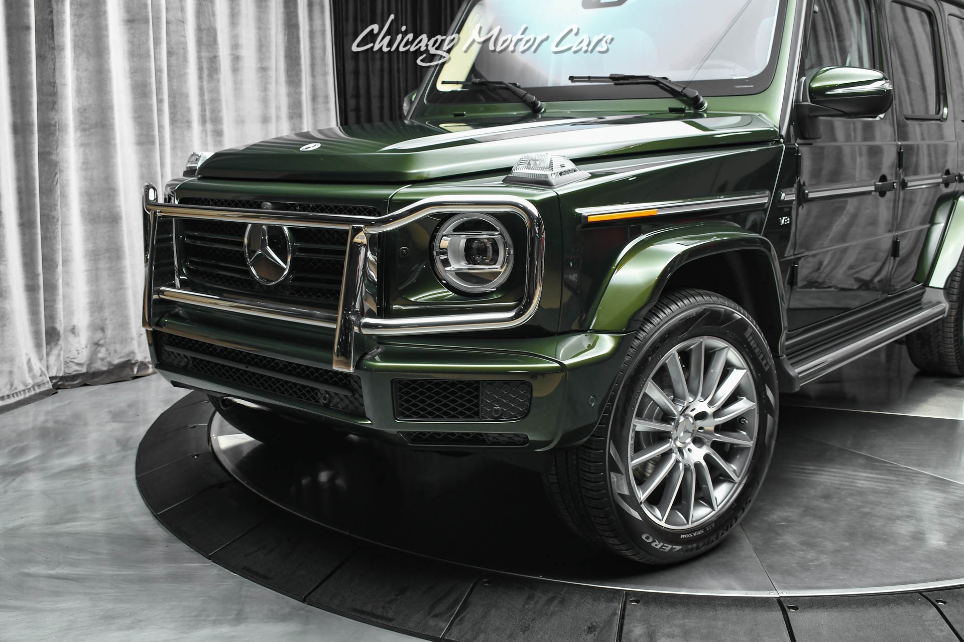 Used-2021-Mercedes-Benz-G550-4MATIC-RARE-Olive-Metallic-Paint-Exclusive-Interior-Package-PLUS