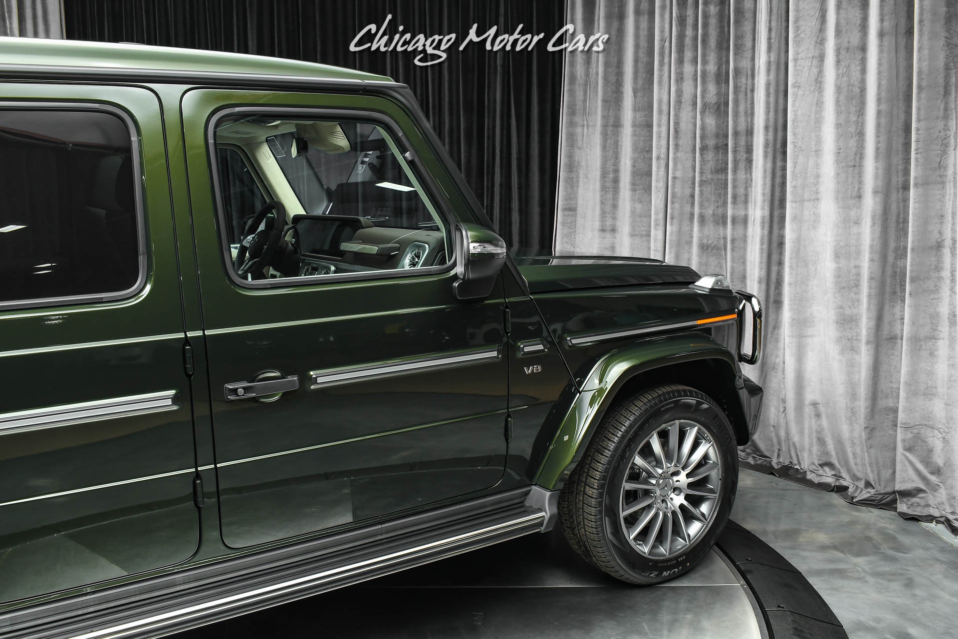 Used-2021-Mercedes-Benz-G550-4MATIC-RARE-Olive-Metallic-Paint-Exclusive-Interior-Package-PLUS