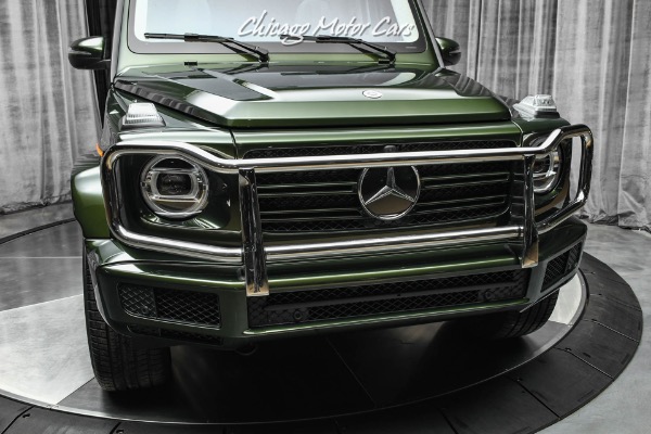 Used-2021-Mercedes-Benz-G550-4MATIC-RARE-Olive-Metallic-Paint-Exclusive-Interior-Package-PLUS