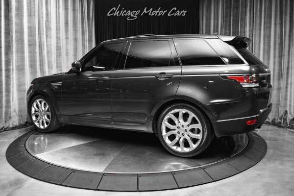 Used 2016 Land Rover Range Rover Sport HSE! AWD! Carpathian Gray! Panoroof! Black Roof! Loaded! for sale Sold at Chicago Motor Cars in West Chicago IL 60185 3
