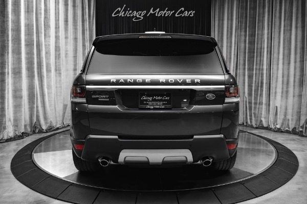 Used 2016 Land Rover Range Rover Sport HSE! AWD! Carpathian Gray! Panoroof! Black Roof! Loaded! for sale Sold at Chicago Motor Cars in West Chicago IL 60185 4