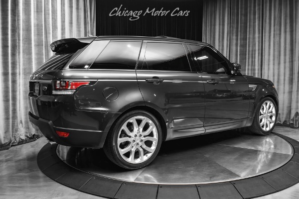Used 2016 Land Rover Range Rover Sport HSE! AWD! Carpathian Gray! Panoroof! Black Roof! Loaded! for sale Sold at Chicago Motor Cars in West Chicago IL 60185 5