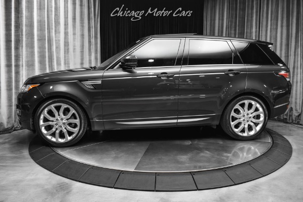 Used 2016 Land Rover Range Rover Sport HSE! AWD! Carpathian Gray! Panoroof! Black Roof! Loaded! for sale Sold at Chicago Motor Cars in West Chicago IL 60185 1