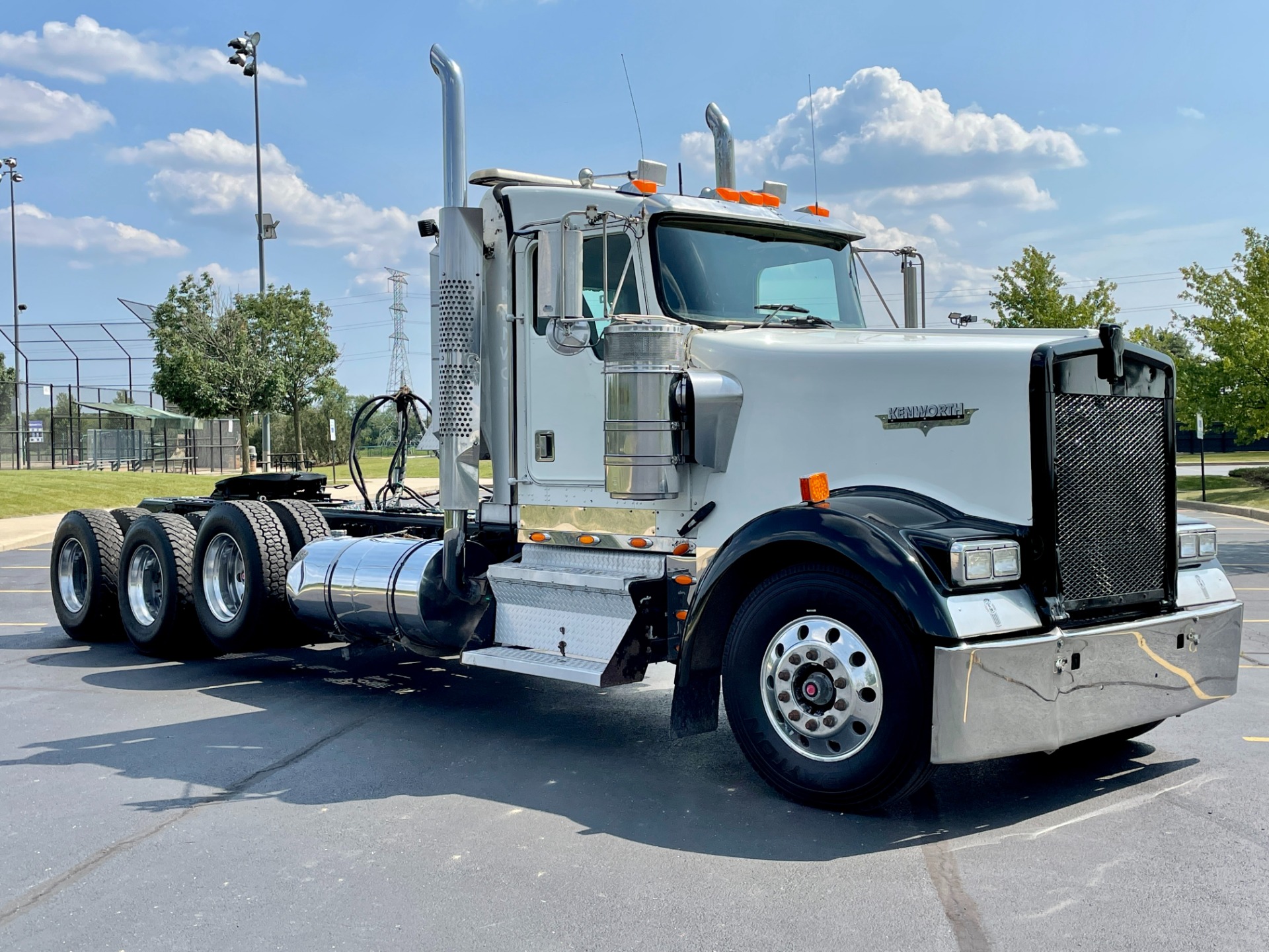 Used-1999-Kenworth-W900-Day-Cab-TRI-AXLE---CAT-3406----Wet-Kit