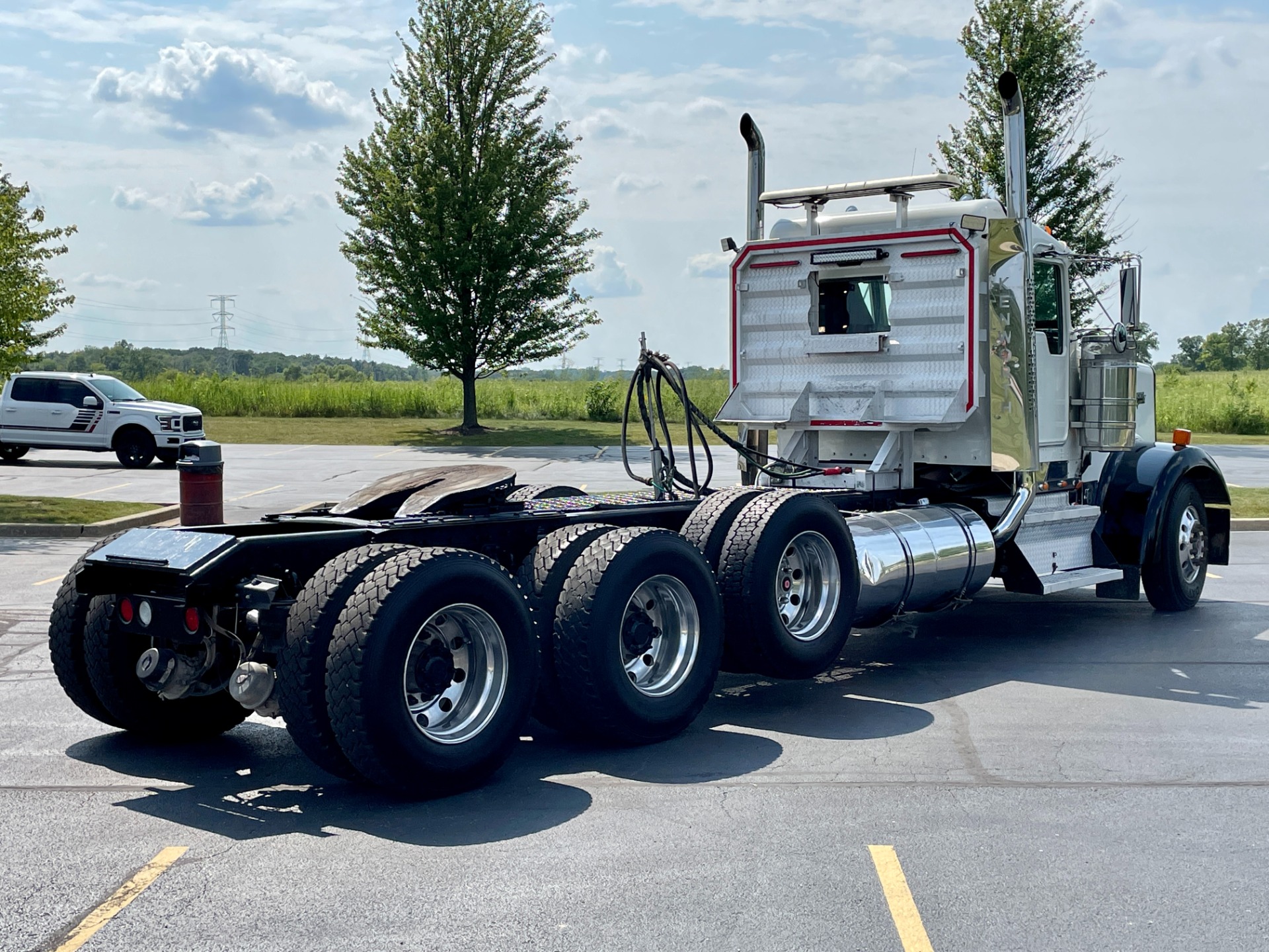 Used-1999-Kenworth-W900-Day-Cab-TRI-AXLE---CAT-3406----Wet-Kit