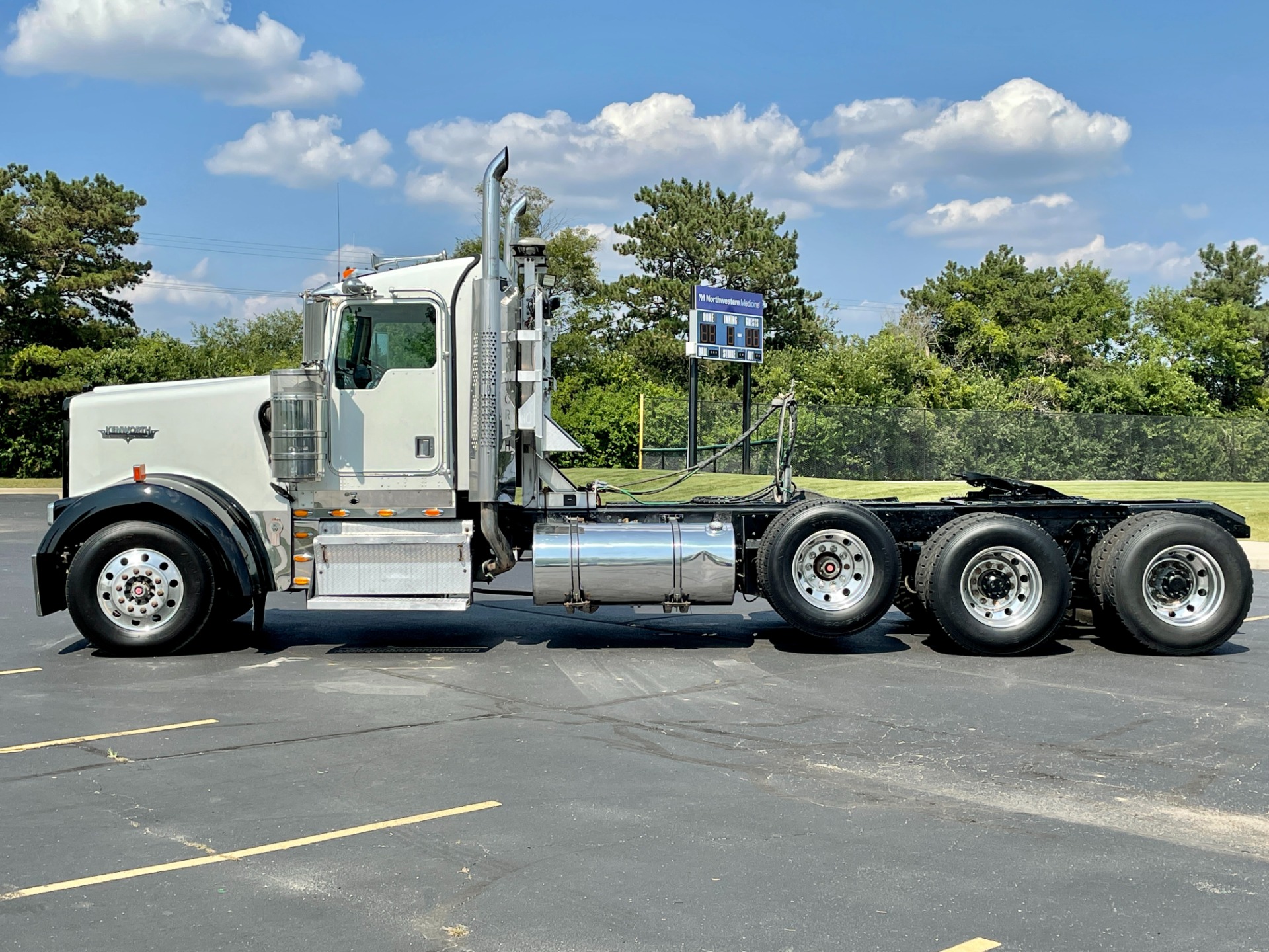 Used-1999-Kenworth-W900-Day-Cab-TRI-AXLE---CAT-3406----Wet-Kit