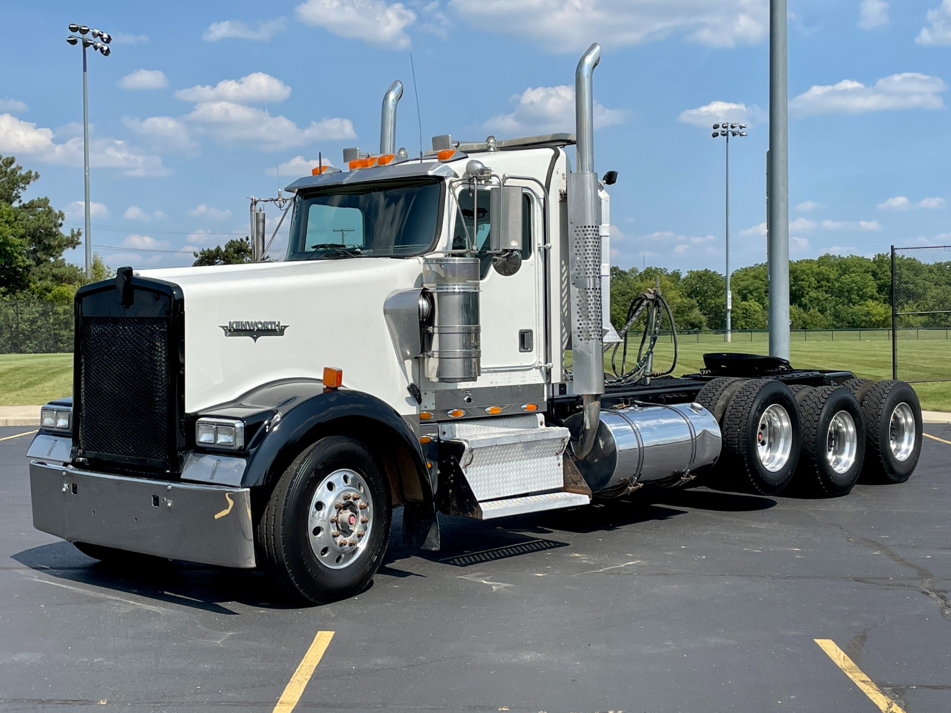 Used-1999-Kenworth-W900-Day-Cab-TRI-AXLE---CAT-3406----Wet-Kit