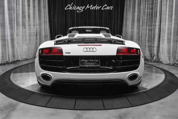 Used 2011 Audi R8 5.2L V10 Quattro Spyder Y-Design Wheels! R-Tronic Transmission! for sale Sold at Chicago Motor Cars in West Chicago IL 60185 4