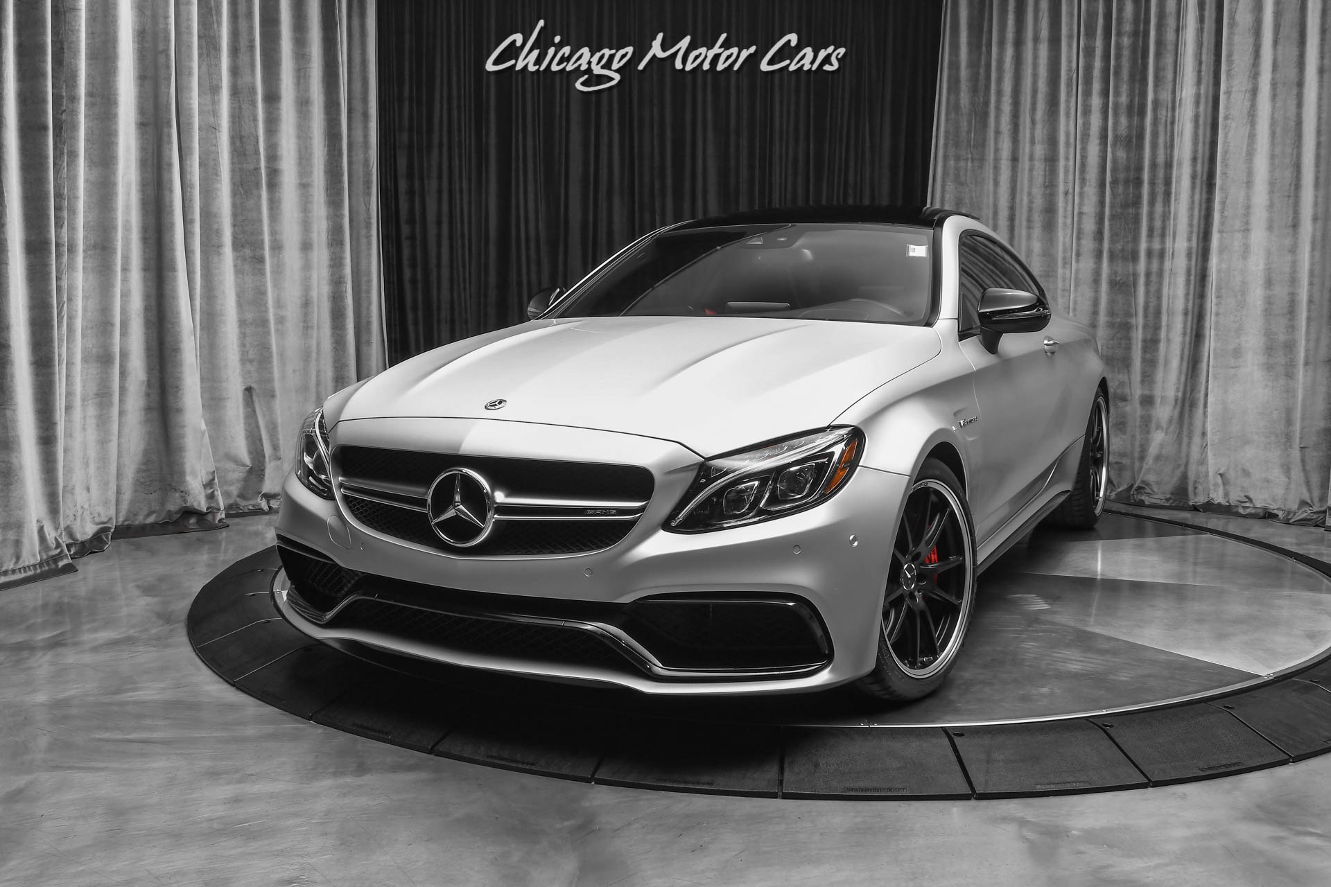 Used 18 Mercedes Benz C Class C63 S Amg Coupe One Owner 12k Miles Amg Performance Seats For Sale Special Pricing Chicago Motor Cars Stock