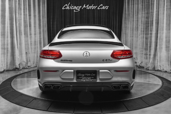 Used 2018 Mercedes-Benz C-Class C63 S AMG Coupe ONE OWNER! 12K MILES! AMG PERFORMANCE SEATS! for sale Sold at Chicago Motor Cars in West Chicago IL 60185 4