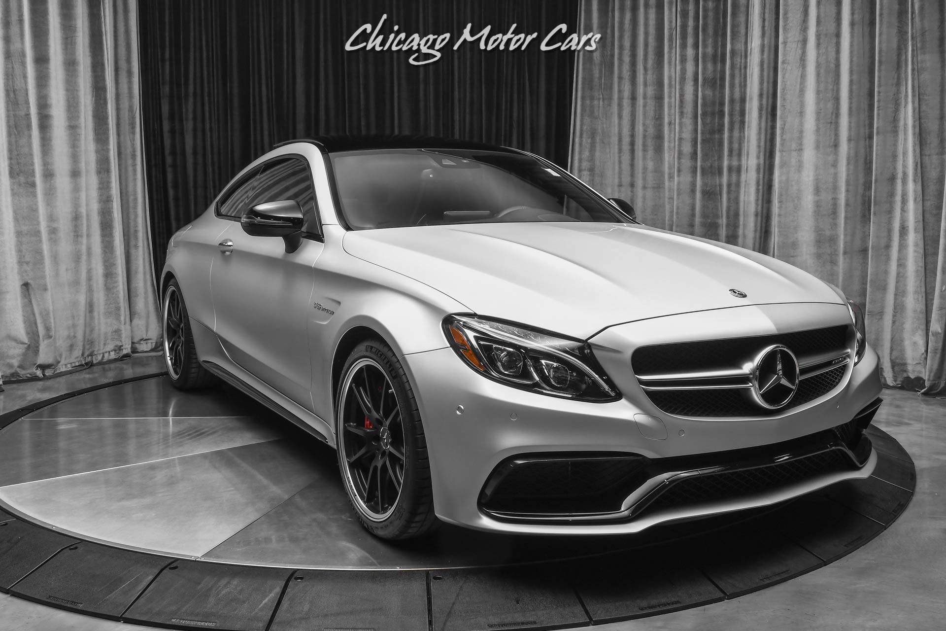 Used 18 Mercedes Benz C Class C63 S Amg Coupe One Owner 12k Miles Amg Performance Seats For Sale Special Pricing Chicago Motor Cars Stock