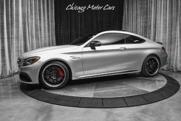 Used 2018 Mercedes-Benz C-Class C63 S AMG Coupe ONE OWNER! 12K MILES! AMG PERFORMANCE SEATS! for sale Sold at Chicago Motor Cars in West Chicago IL 60185 1