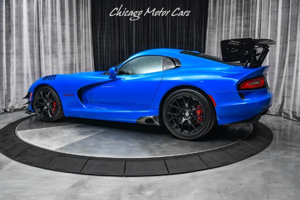 Used 2016 Dodge Viper ACR Extreme Aero Package! ONLY 11 MILES! COMPETITION BLUE! for sale Sold at Chicago Motor Cars in West Chicago IL 60185 3