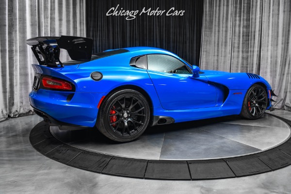 Used 2016 Dodge Viper ACR Extreme Aero Package! ONLY 11 MILES! COMPETITION BLUE! for sale Sold at Chicago Motor Cars in West Chicago IL 60185 5