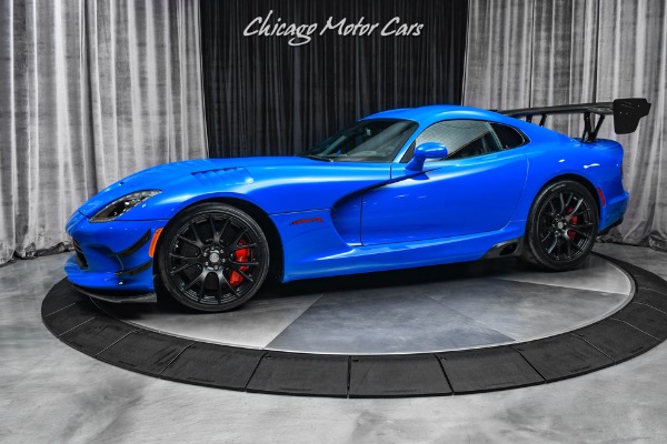 Used 2016 Dodge Viper ACR Extreme Aero Package! ONLY 11 MILES! COMPETITION BLUE! for sale Sold at Chicago Motor Cars in West Chicago IL 60185 1