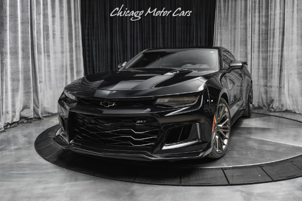 Used 2017 Chevrolet Camaro ZL1 Coupe 10 SPEED AUTOMATIC TRANS! ONLY 7,500 MILES! 6.2L SUPERCHARGED V8! for sale Sold at Chicago Motor Cars in West Chicago IL 60185 2