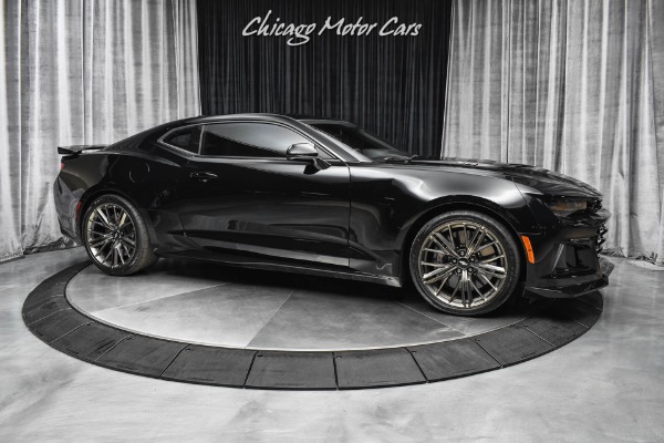 Used 2017 Chevrolet Camaro ZL1 Coupe 10 SPEED AUTOMATIC TRANS! ONLY 7,500 MILES! 6.2L SUPERCHARGED V8! for sale Sold at Chicago Motor Cars in West Chicago IL 60185 6