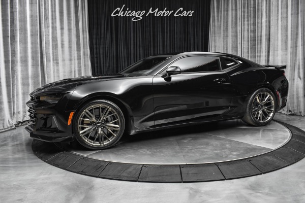 Used 2017 Chevrolet Camaro ZL1 Coupe 10 SPEED AUTOMATIC TRANS! ONLY 7,500 MILES! 6.2L SUPERCHARGED V8! for sale Sold at Chicago Motor Cars in West Chicago IL 60185 1