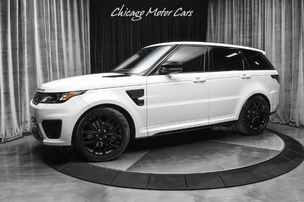 Used 2017 Land Rover Range Rover Sport SVR $117K+MSRP! Drive Pro Package! Loaded! Pano Roof! for sale Sold at Chicago Motor Cars in West Chicago IL 60185 1