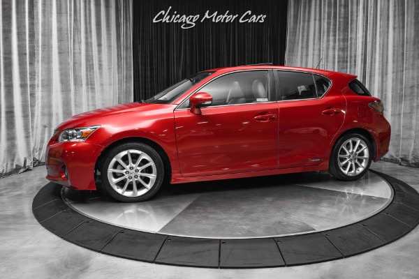 Used 2012 Lexus CT 200h Premium! NAVI! BACKUP! HEATED SEATS! HYBRID! for sale Sold at Chicago Motor Cars in West Chicago IL 60185 1