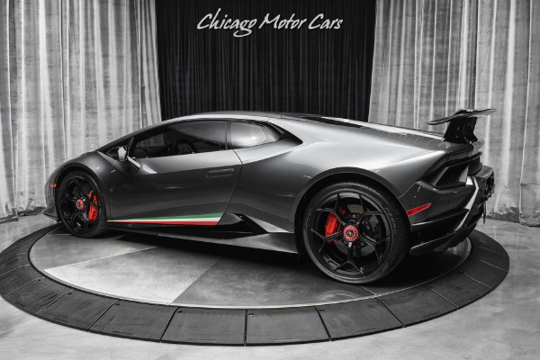 Used 2019 Lamborghini Huracan LP640-4 Performante Coupe Only 5k Miles! Forged Carbon Fiber! FULL Xpel PPF for sale Sold at Chicago Motor Cars in West Chicago IL 60185 3