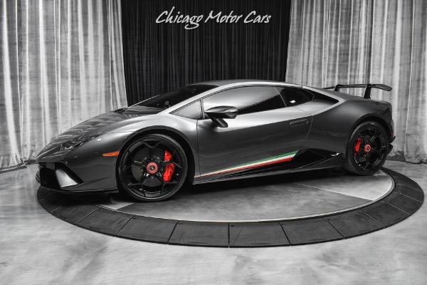 Used 2019 Lamborghini Huracan LP640-4 Performante Coupe Only 5k Miles! Forged Carbon Fiber! FULL Xpel PPF for sale Sold at Chicago Motor Cars in West Chicago IL 60185 1