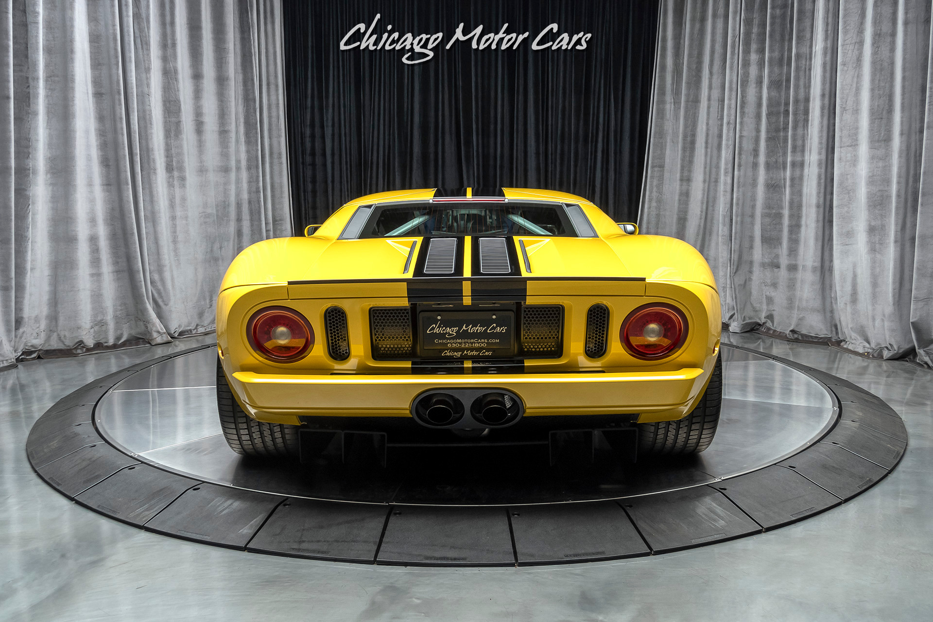 Used-2006-Ford-GT-Only-523-Miles-All-4-Options-Collection-Quality-Super-RARE-in-Yellow