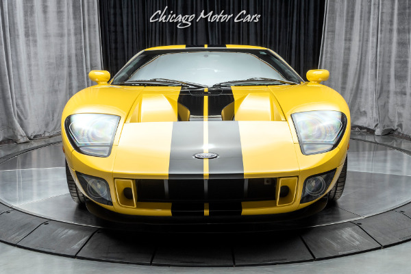 Used-2006-Ford-GT-Only-523-Miles-All-4-Options-Collection-Quality-Super-RARE-in-Yellow