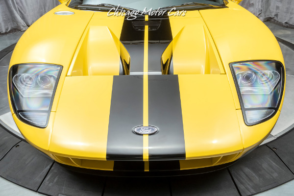 Used-2006-Ford-GT-Only-523-Miles-All-4-Options-Collection-Quality-Super-RARE-in-Yellow