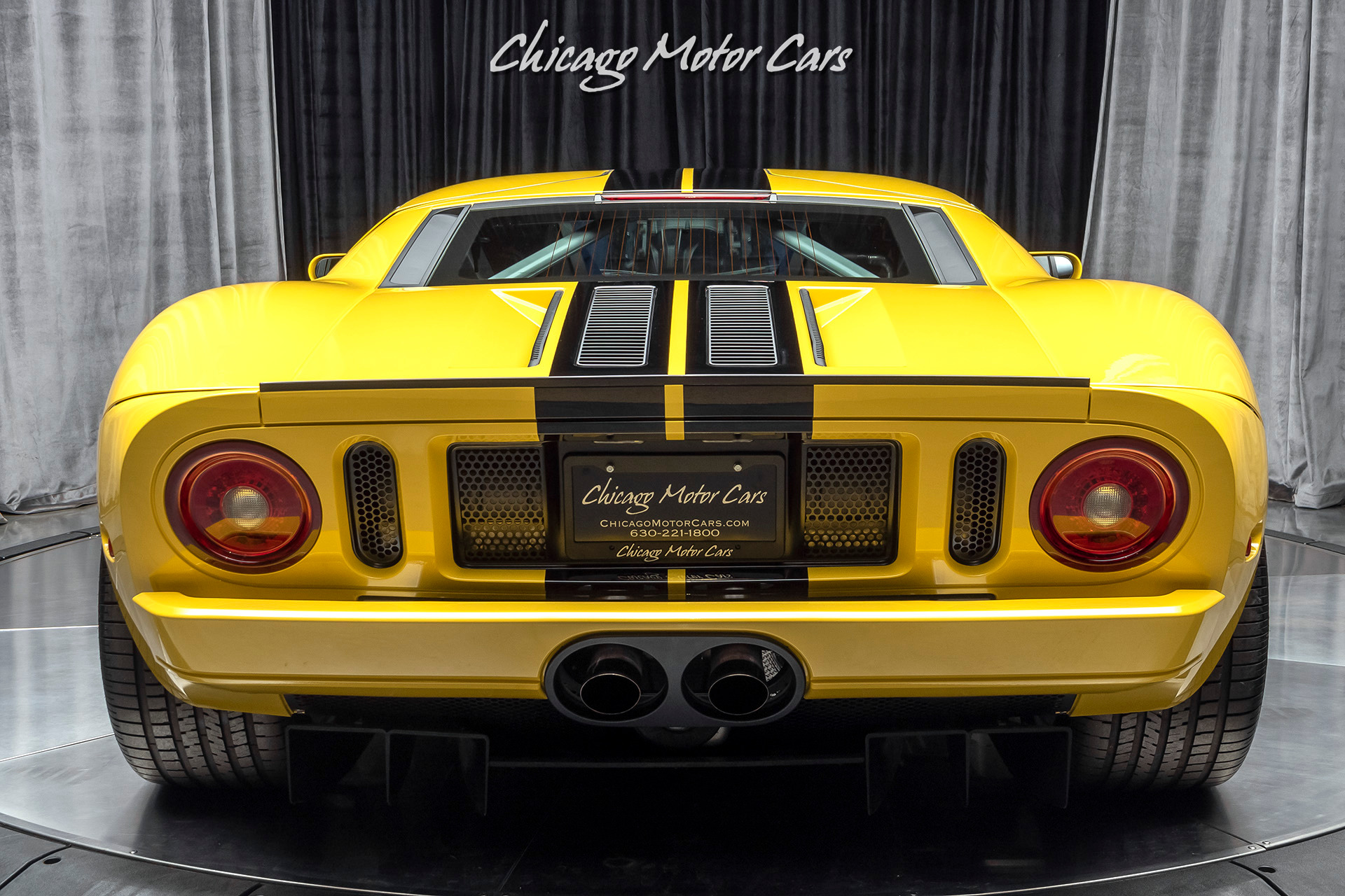 Used-2006-Ford-GT-Only-523-Miles-All-4-Options-Collection-Quality-Super-RARE-in-Yellow