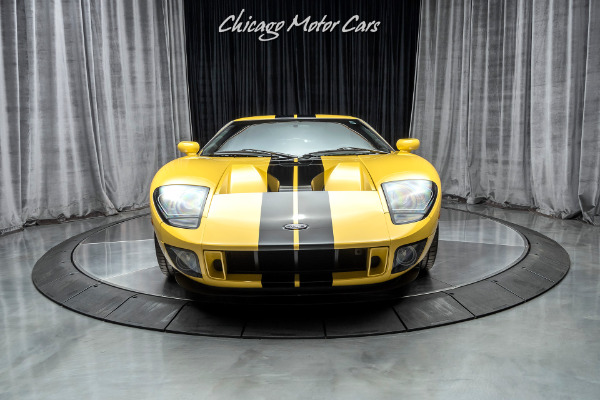 Used-2006-Ford-GT-Only-523-Miles-All-4-Options-Collection-Quality-Super-RARE-in-Yellow