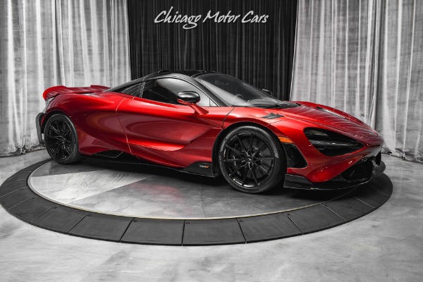 Used 2021 Mclaren 765LT Coupe MSO CLUB SPORT PKG! MSO BLACK PKG! ROOF SCOOP! CERAMIC COATED & PPF! for sale Sold at Chicago Motor Cars in West Chicago IL 60185 6