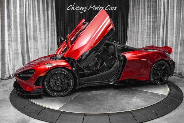 Used 2021 Mclaren 765LT Coupe MSO CLUB SPORT PKG! MSO BLACK PKG! ROOF SCOOP! CERAMIC COATED & PPF! for sale Sold at Chicago Motor Cars in West Chicago IL 60185 1