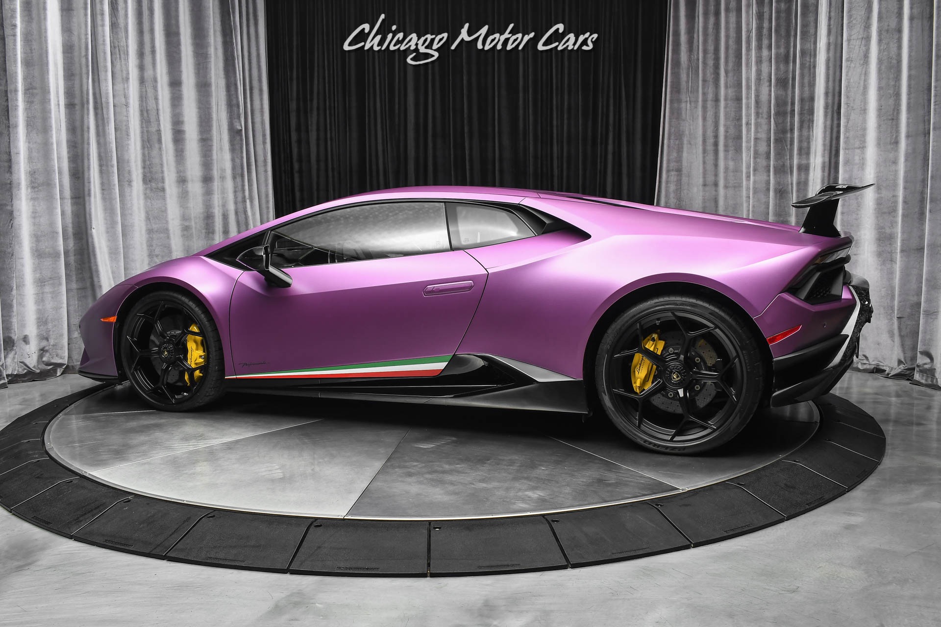 Used-2018-Lamborghini-Huracan-LP640-4-Performante-Only-1450-Miles-RARE-1of1-Matte-Viola-30th-SE-Loaded