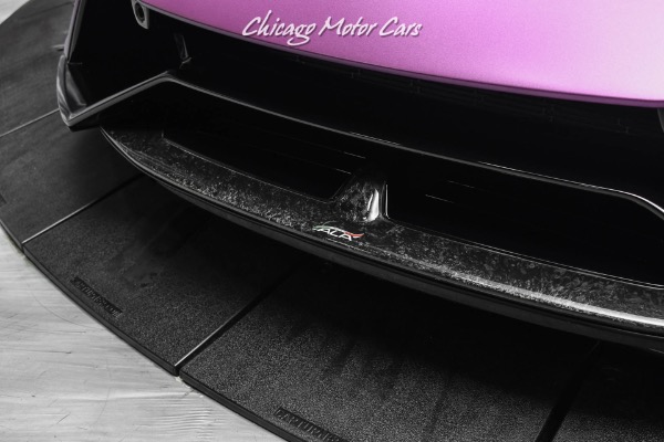 Used-2018-Lamborghini-Huracan-LP640-4-Performante-Only-1450-Miles-RARE-1of1-Matte-Viola-30th-SE-Loaded