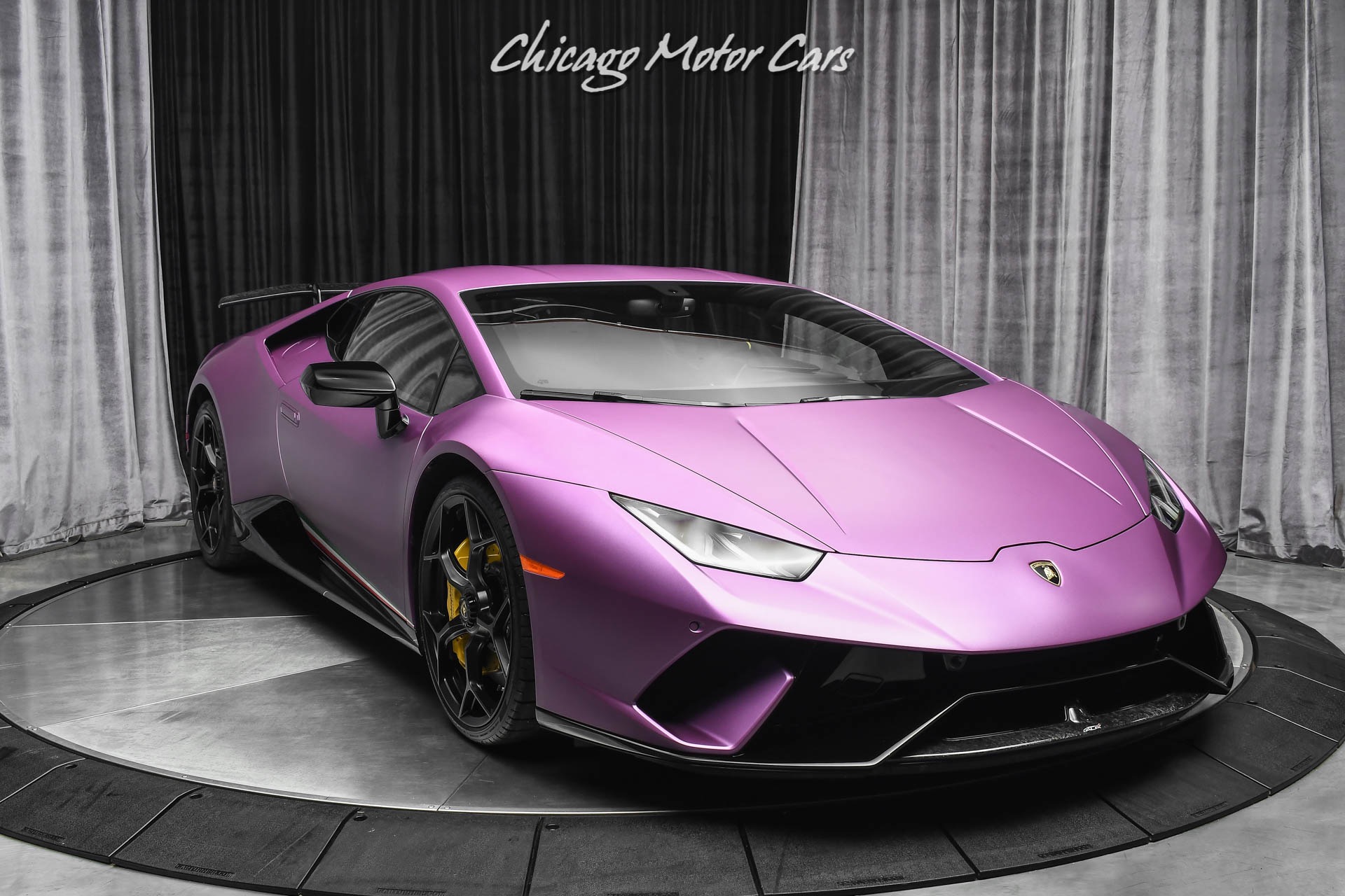 Used-2018-Lamborghini-Huracan-LP640-4-Performante-Only-1450-Miles-RARE-1of1-Matte-Viola-30th-SE-Loaded