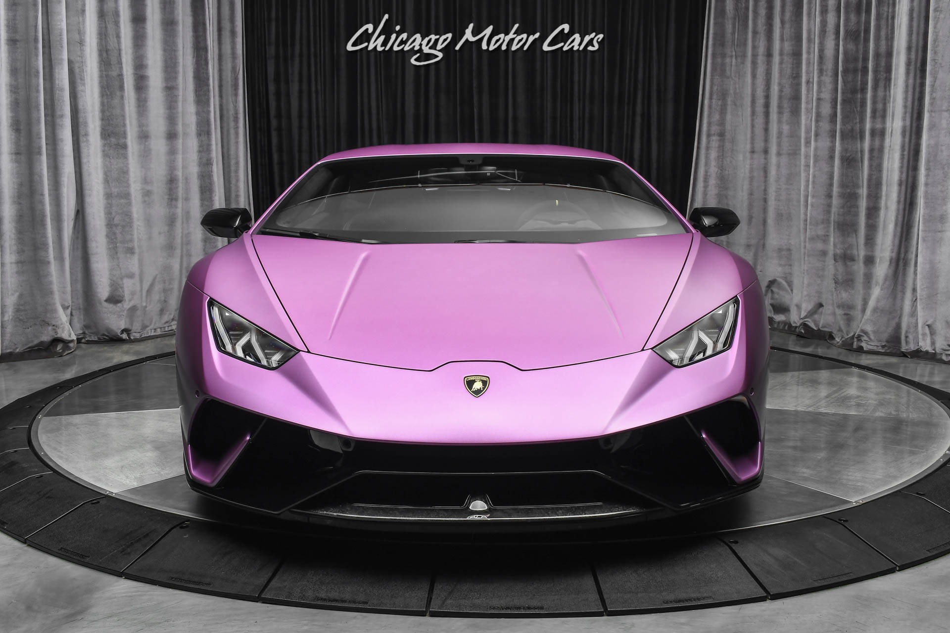 Used-2018-Lamborghini-Huracan-LP640-4-Performante-Only-1450-Miles-RARE-1of1-Matte-Viola-30th-SE-Loaded