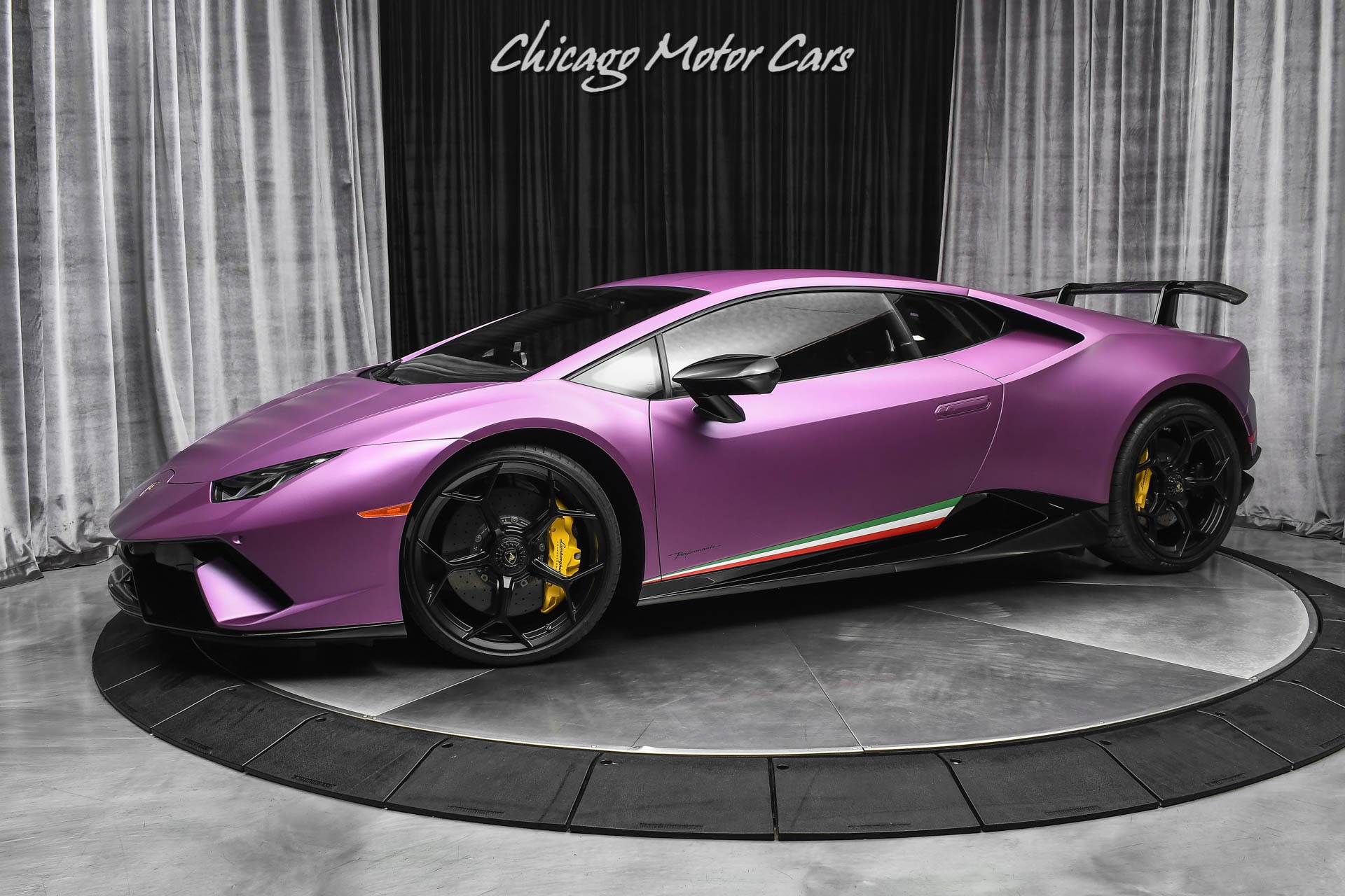 Used-2018-Lamborghini-Huracan-LP640-4-Performante-Only-1450-Miles-RARE-1of1-Matte-Viola-30th-SE-Loaded