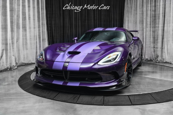 Used 2016 Dodge Viper GTC T/A 2.0 Package I SUPER RARE Stryker Purple! Perfect! for sale Sold at Chicago Motor Cars in West Chicago IL 60185 2