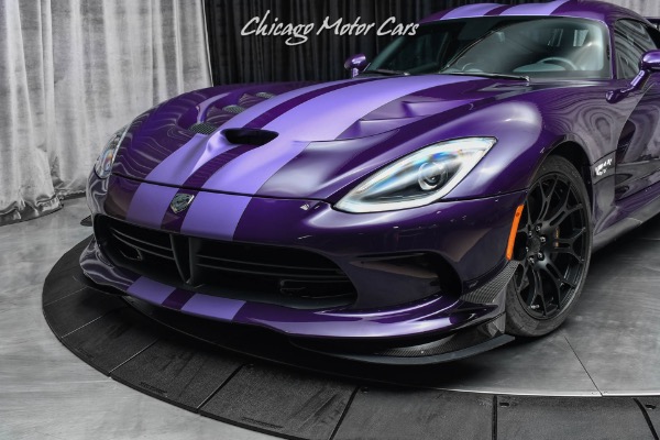 Used-2016-Dodge-Viper-GTC-TA-20-Package-I-SUPER-RARE-Stryker-Purple-Perfect