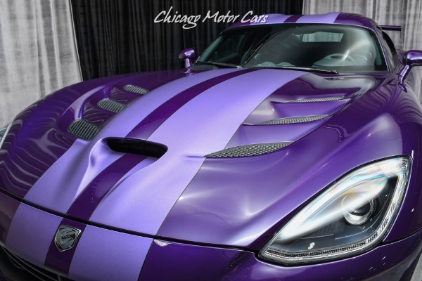 Used-2016-Dodge-Viper-GTC-TA-20-Package-I-SUPER-RARE-Stryker-Purple-Perfect